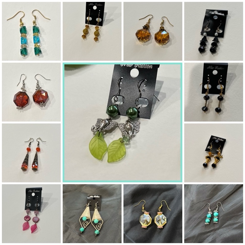 Handcrafted Earrings - Pick any 3 for $10